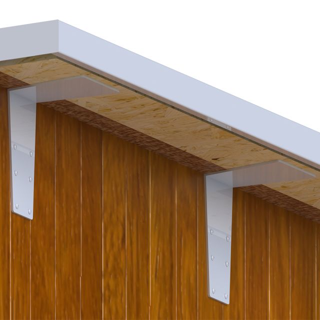 Drink Rail 90 Degree Bracket