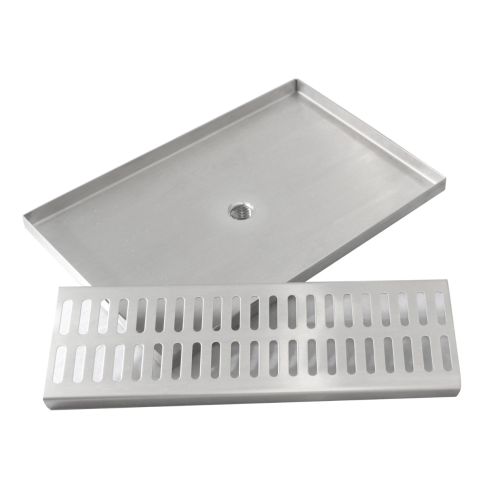 Spill Tray with Drain Coupling and Drip Trays