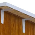 Drink Rail 90 Degree Bracket