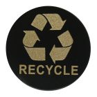 2in Black Anodized Aluminum Logos