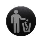 1.5in Black Anodized Aluminum Logos
